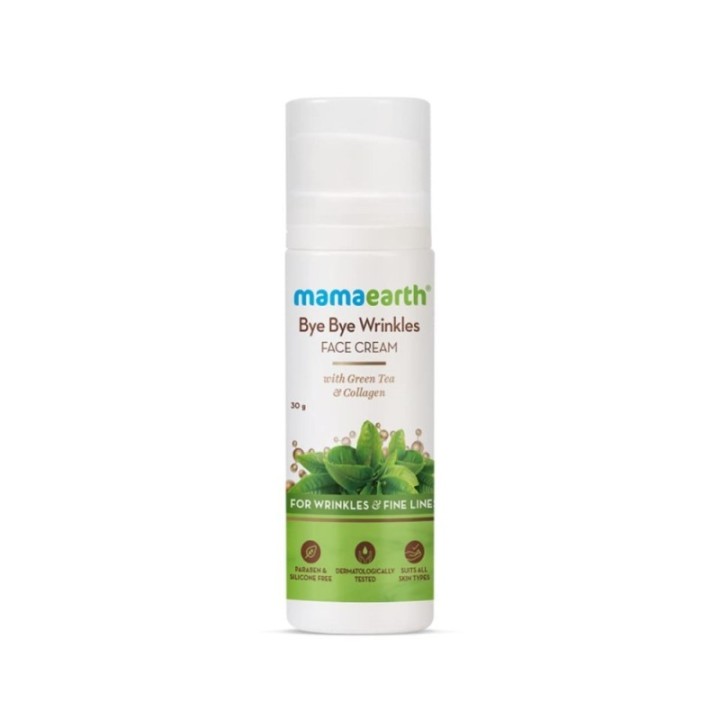 Mamaearth Bye Bye Face Cream for Women Anti Ageing, for Fine Line
