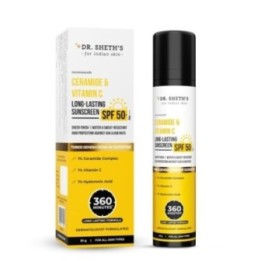 Dr. Sheth's Kesar & Kojic Acid Sunscreen SPF 50+ PA++++ (50g)