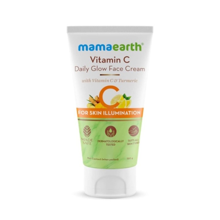 Mamaearth Vitamin C Daily Glow Face Cream with Vitamin C & Turmeric