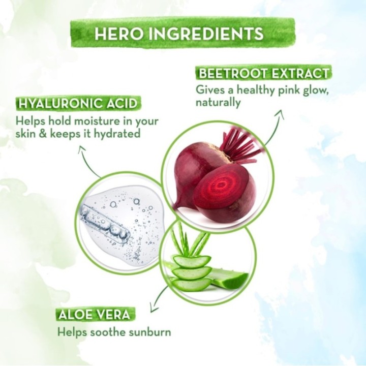 Mamaearth Beetroot Hydraful Sunscreen with Hyaluronic Acid SPF