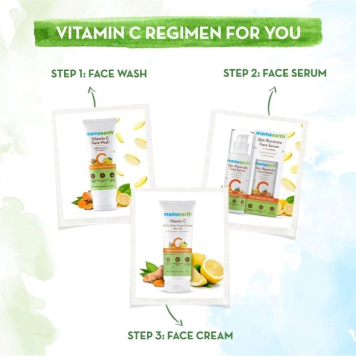 Mamaearth Vitamin C Daily Glow Face Cream with Vitamin C & Turmeric