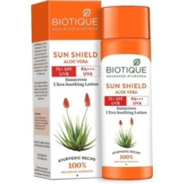 Biotique Bio Vera 75+ SPF Uva/uvb Sunscreen Ultra Soothing Body Lotion