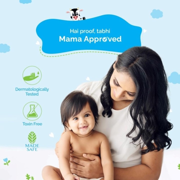 Mamaearth Milky Soft Natural Baby Face Cream for Babies, for All Skin