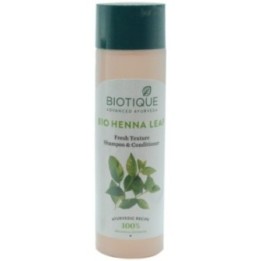 Biotique Bio Henna Leaf Fresh Texture Shampoo & Conditioner 190ml