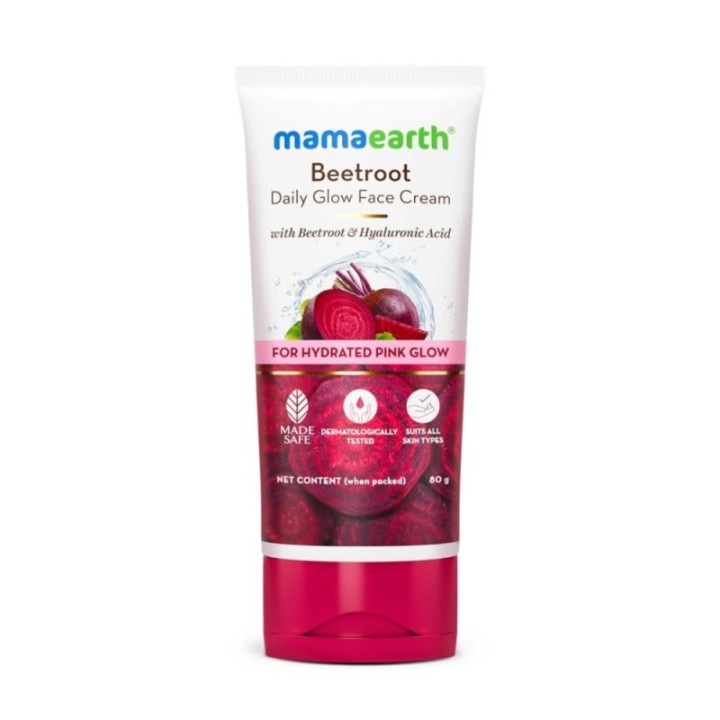 Mamaearth Beetroot Daily Glow Face Cream with Beetroot & Hyaluronic