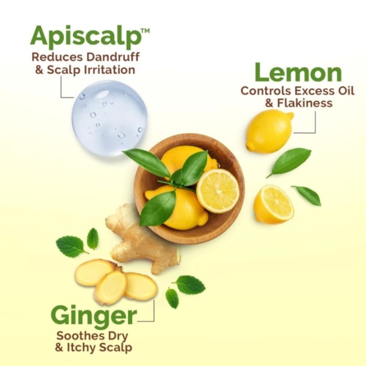 Mamaearth Lemon Anti-Dandruff Hair Oil for Flaky Scalp Scalp