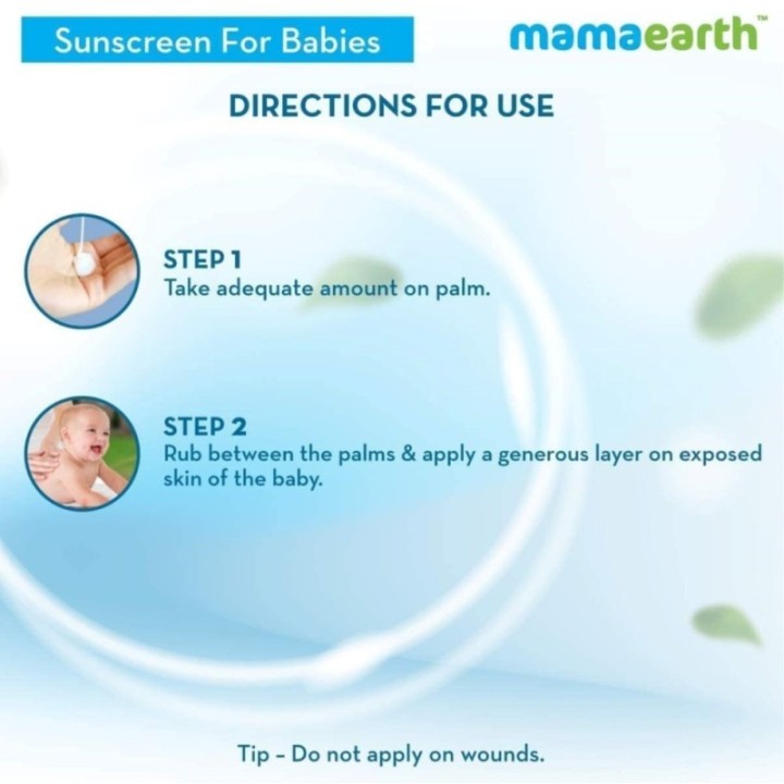 Mamaearth Mineral Based Sunscreen - Infused with Calendula & Zinc