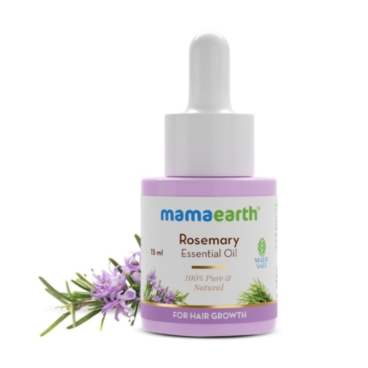 Mamaearth Rosemary Essential Oil for Hair Growth - 100% Pure