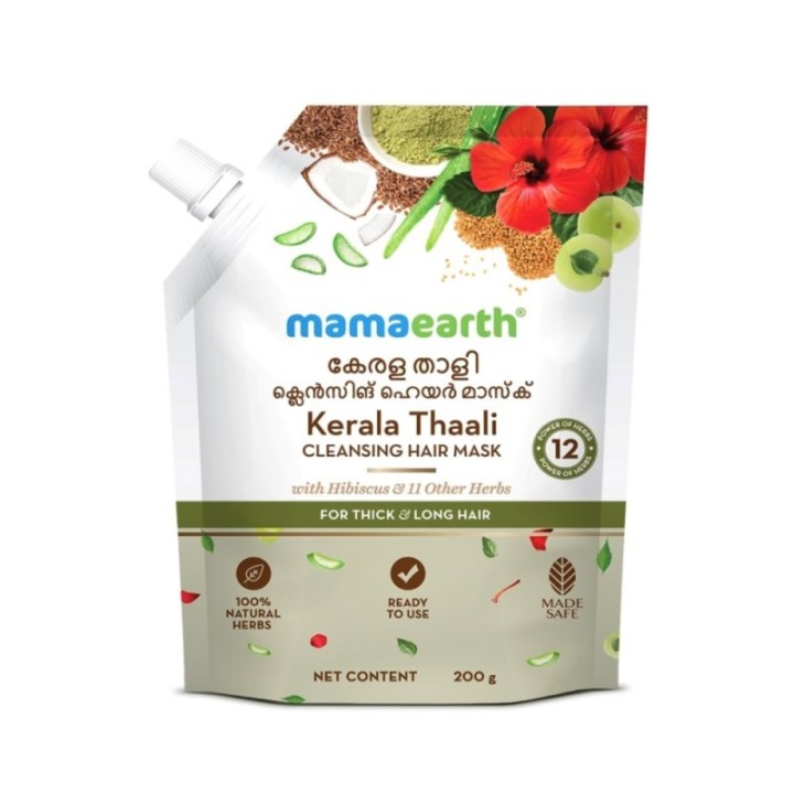 Mamaearth Kerala Thaali Cleansing Pre-Shampoo Hair Mask