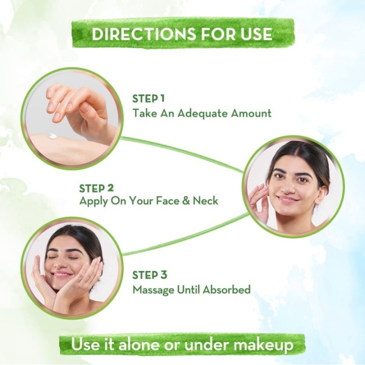 Mamaearth Rice Water Oil-Free Face Moisturizer for Oily Skin (80g)