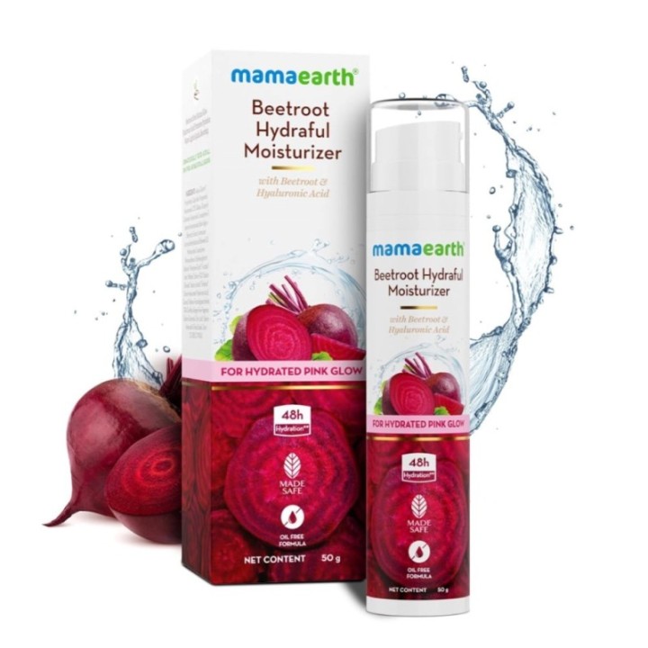 Mamaearth Beetroot Hydraful Moisturizer Lotion