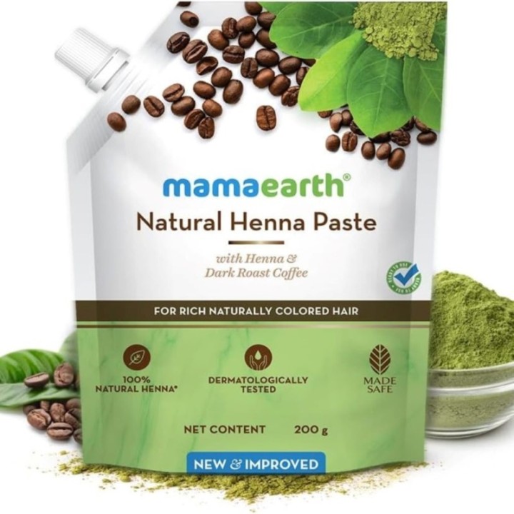 Mamaearth Rich Naturally Colored Hair Natural Henna Paste with Henna