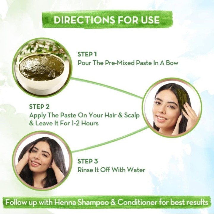Mamaearth Rich Naturally Colored Hair Natural Henna Paste with Henna
