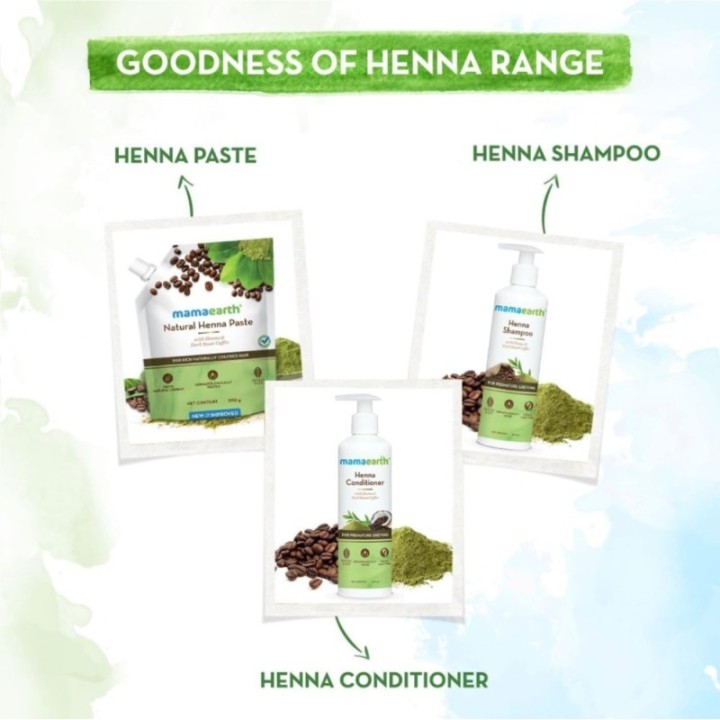 Mamaearth Rich Naturally Colored Hair Natural Henna Paste with Henna
