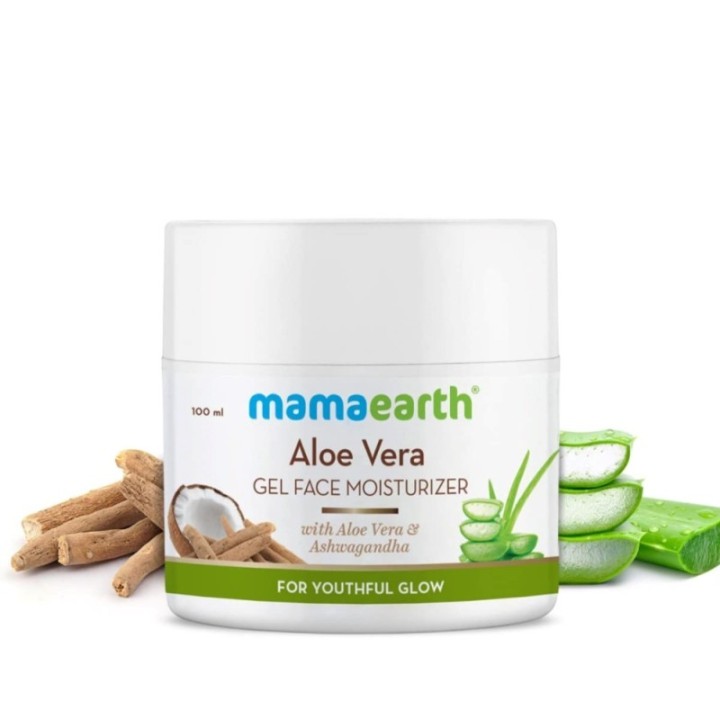 Mamaearth Aloe Vera Gel Face Moisturizer with Aloe Vera & Ashwagandha