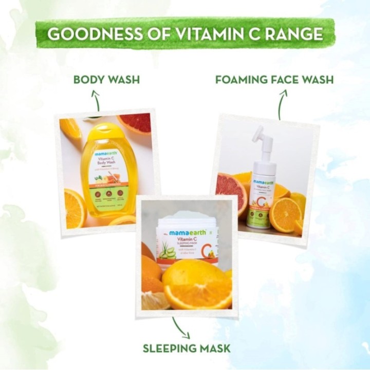 Mamaearth Vitamin C Ultra Light Gel Oil-Free Moisturizer for Face