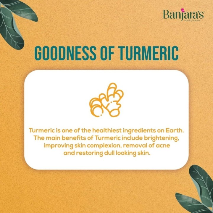 Banjara's Kasturi Turmeric Skin Care Powder
