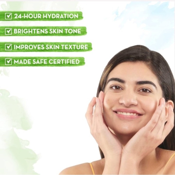 Mamaearth Rice Oil-Free Face Moisturizer for Oily Skin with Rice
