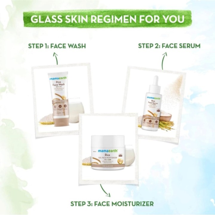 Mamaearth Rice Gel Face Moisturizer with Rice Water & Niacinamide