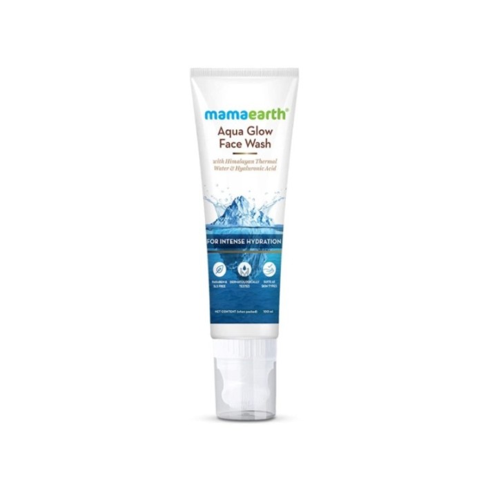 Mamaearth Aqua Glow Face Wash with Himalayan Thermal Water