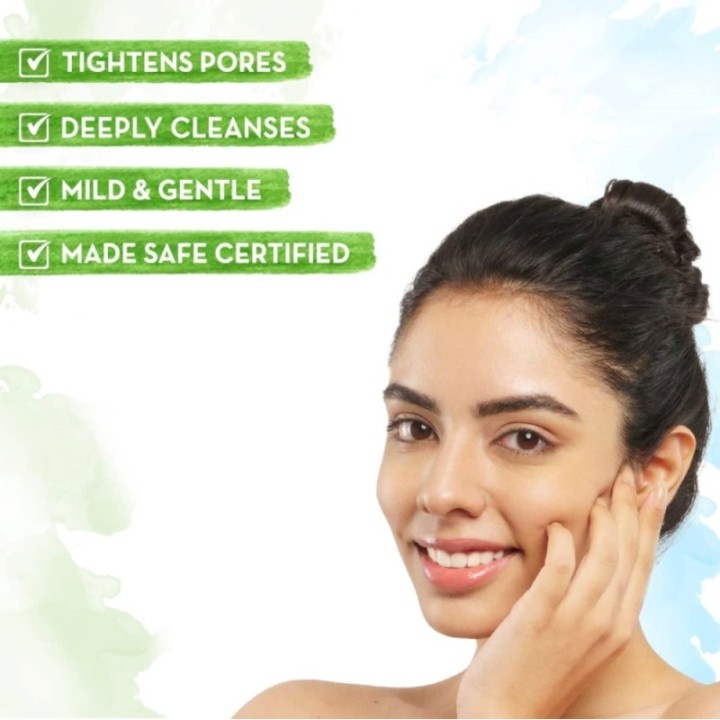 Mamaearth Green Tea Face Wash with Green Tea & Collagen for Open