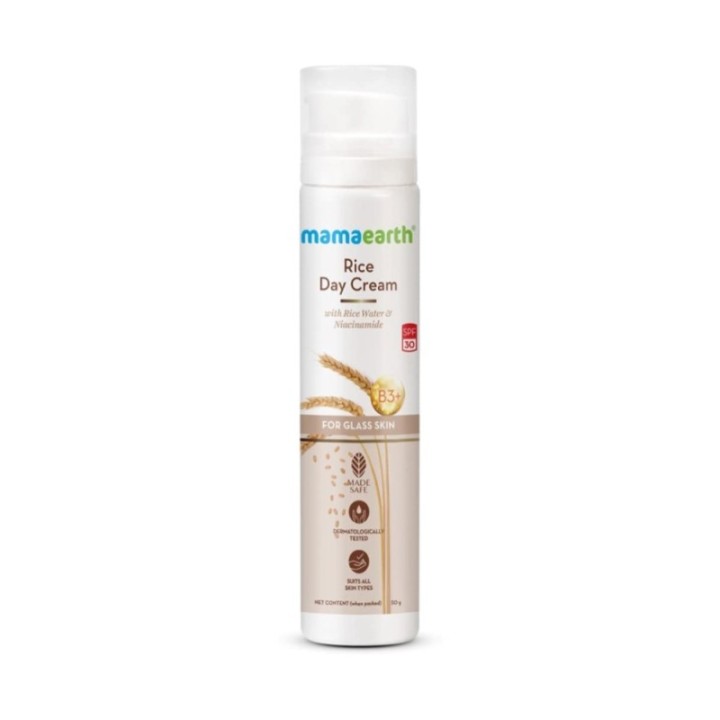 Mamaearth Rice Day Cream for Daily Use, with Rice Water & Niacinamide