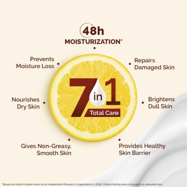 Mamaearth Vitamin C Daily Glow Body Lotion for Skin Brightening