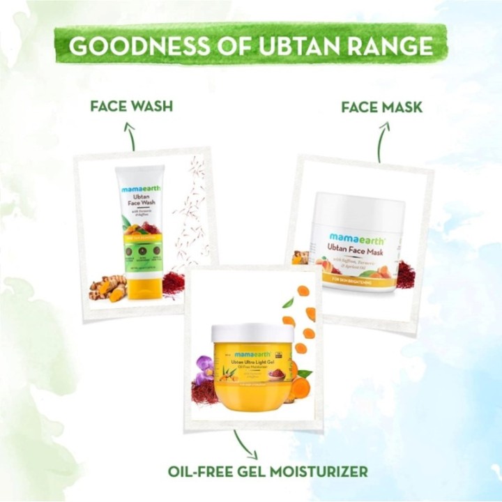 Mamaearth Ubtan Night Cream for Glowing Skin with Turmeric & Saffron