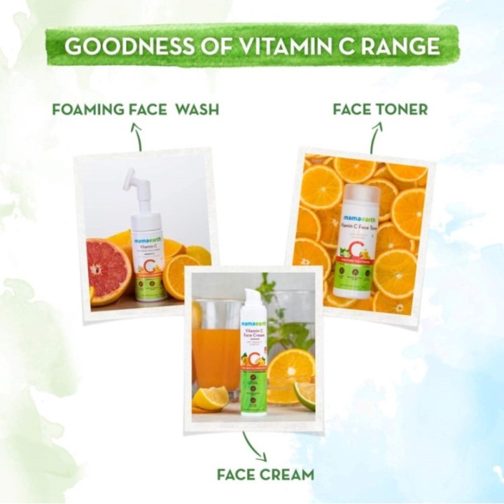 Mamaearth Vitamin C Face Scrub for Glowing Skin, with Vitamin C