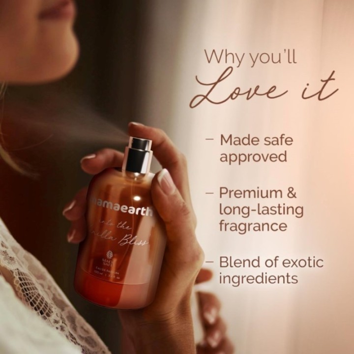 Mamaearth Into the Vanilla Bliss Eau De Parfum for Women-Made Safe