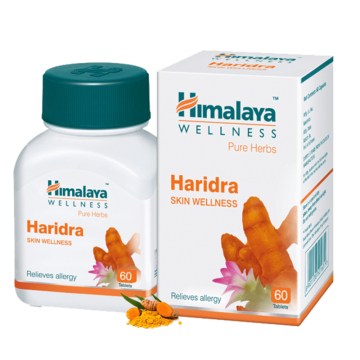 Himalaya Haridra Turmeric Skin Wellness Tablets (60 Pack)