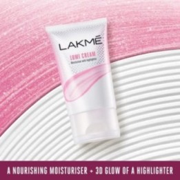 Lakme Lumi Cream Moisturizer with Niacinamide Highlighter (30g)