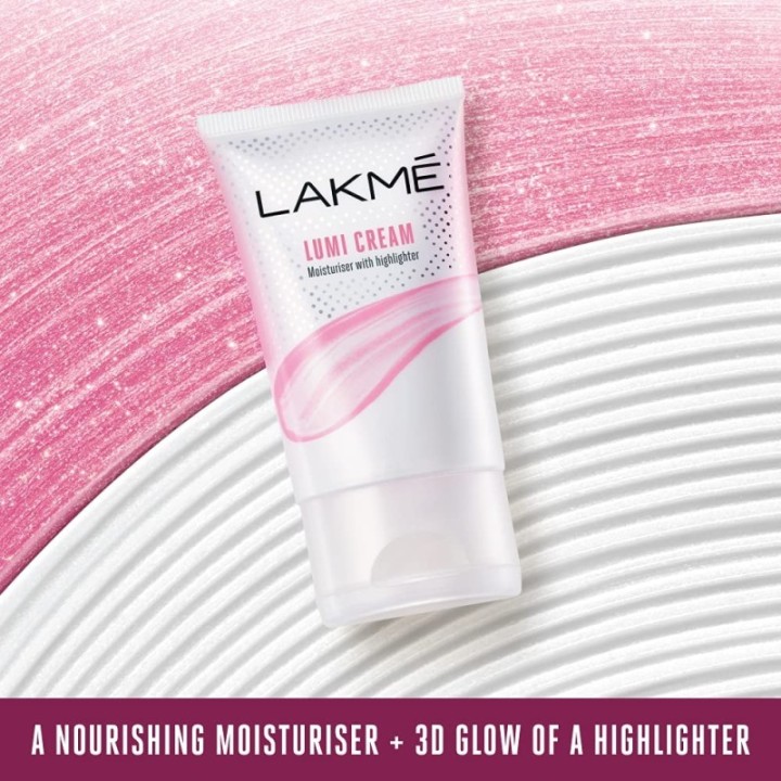 Lakme Lumi Cream Moisturizer with Niacinamide Highlighter (30g)