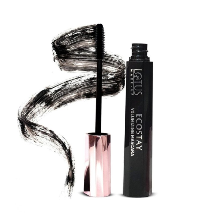 Lotus Makeup Ecostay Volumising Mascara Smudge Proof with Vitamin E