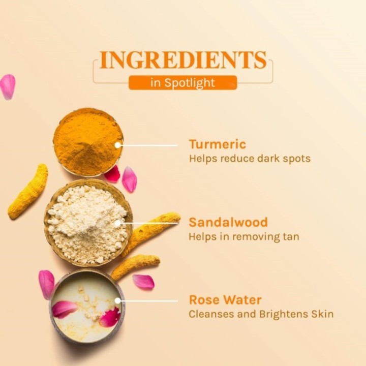 Lotus Herbals Radiance Boost Ubtan Face Cream SPF 20 Turmeric