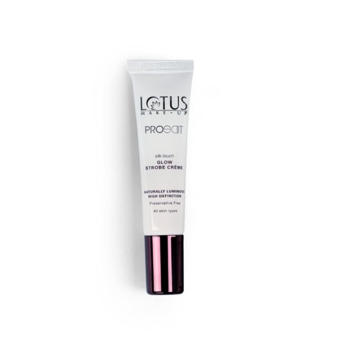 Lotus Makeup Proedit Silk Touch Glow Strobe Moisturizer Cream - Gold