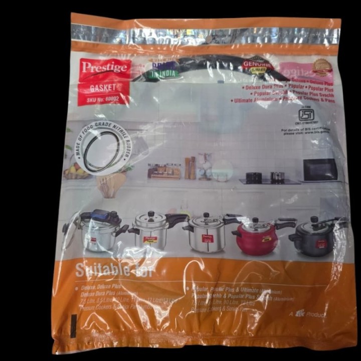 Prestige Aluminum Pressure Cooker Rubber Gasket (Large Sizes)