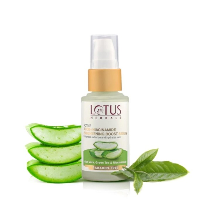 Lotus Herbals Active Aloe + Niacinamide Brightening Boost