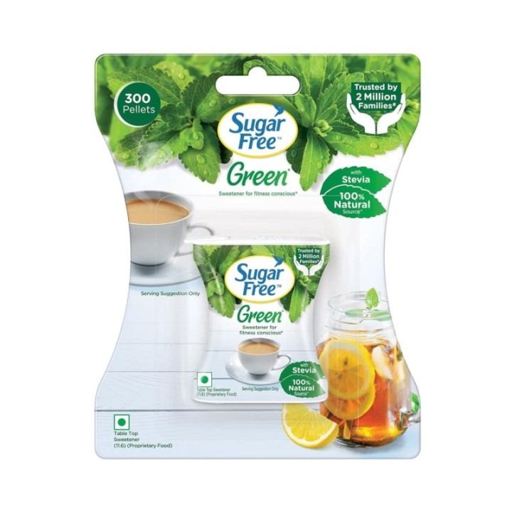 Sugar Free Green Stevia Pellets - Plant-Based Sweetener