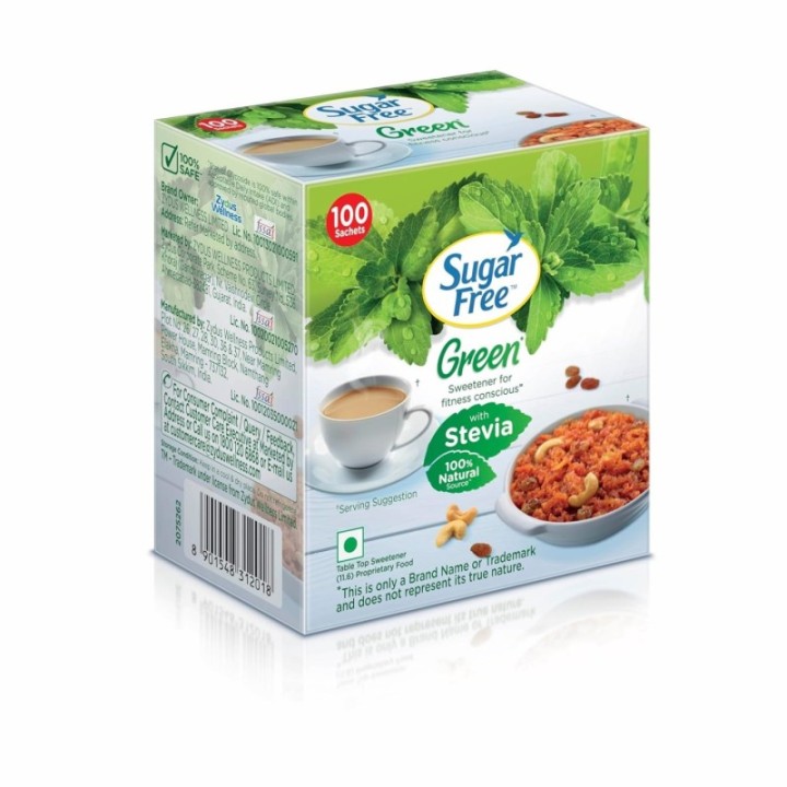 Sugar Free Green Stevia 50 Sachets