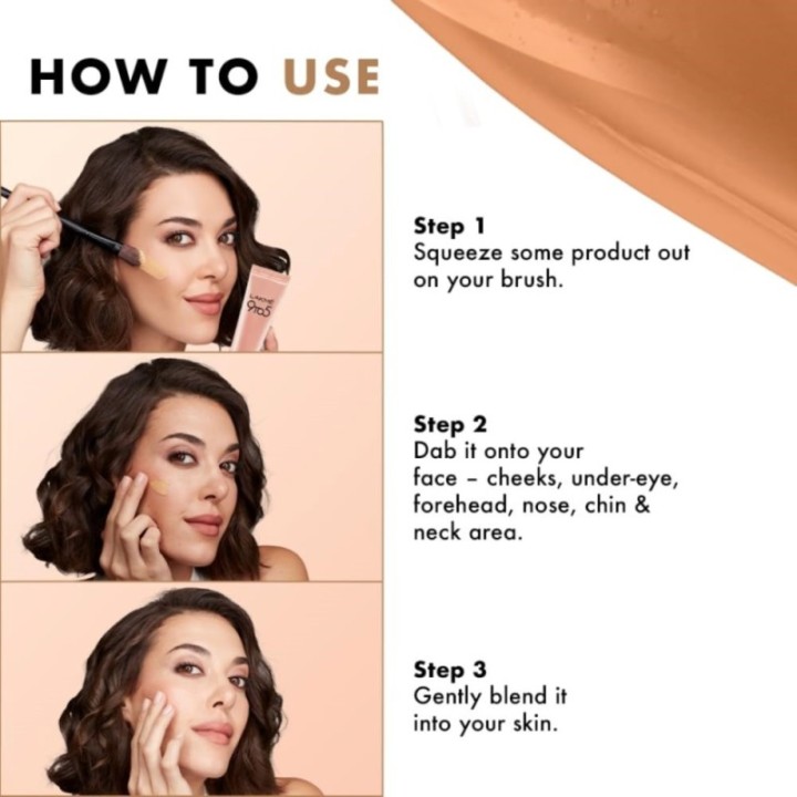 Lakmé 9-5 P+m Fdn Cool Rose, Full Coverage, Matte Finish, Lotion