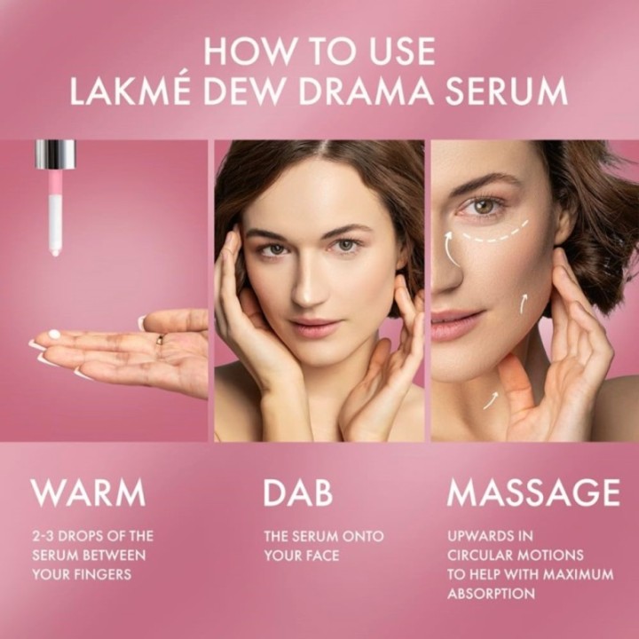 Lakmé 6% Vitamin E, Niacinamide, Vitamin F & Pro-Ceramides Dew Drama