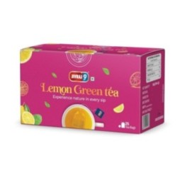 Jivraj9 Lemon Green Tea (25 Biodegradable Tea Bags)