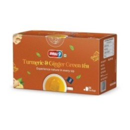 Jivraj9 Turmeric & Ginger Green Tea 25 Bags