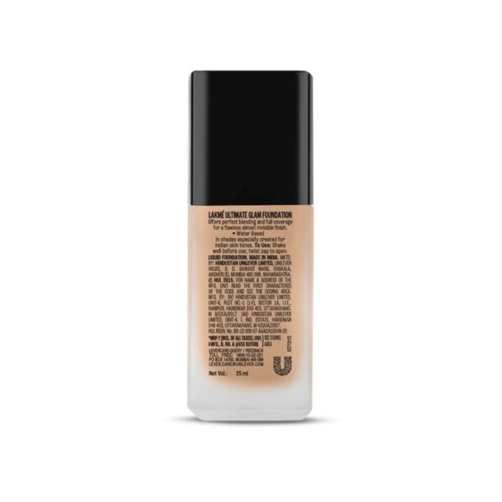 Lakmé Invisible Finish SPF 8 Liquid Foundation, Shade 03, Full