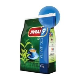 Jivraj 9 Premium Assam CTC Tea Leaf Blend Pouch