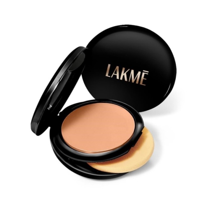 Lakme Absolute White Intense Wet and Dry Compact, Almond Honey