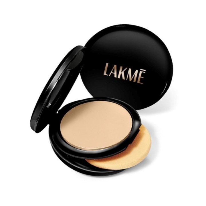 Lakmé Showstopper Unreal Dual Cover Natural Pressed Powder for All