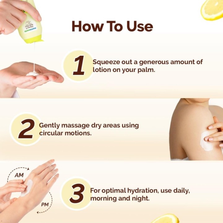 Mamaearth Vitamin C Daily Glow Brightening Body Lotion (200ml)