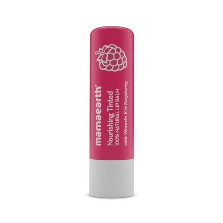 Mamaearth Nourishing Tinted 100% Natural Lip Balm with Vitamin E